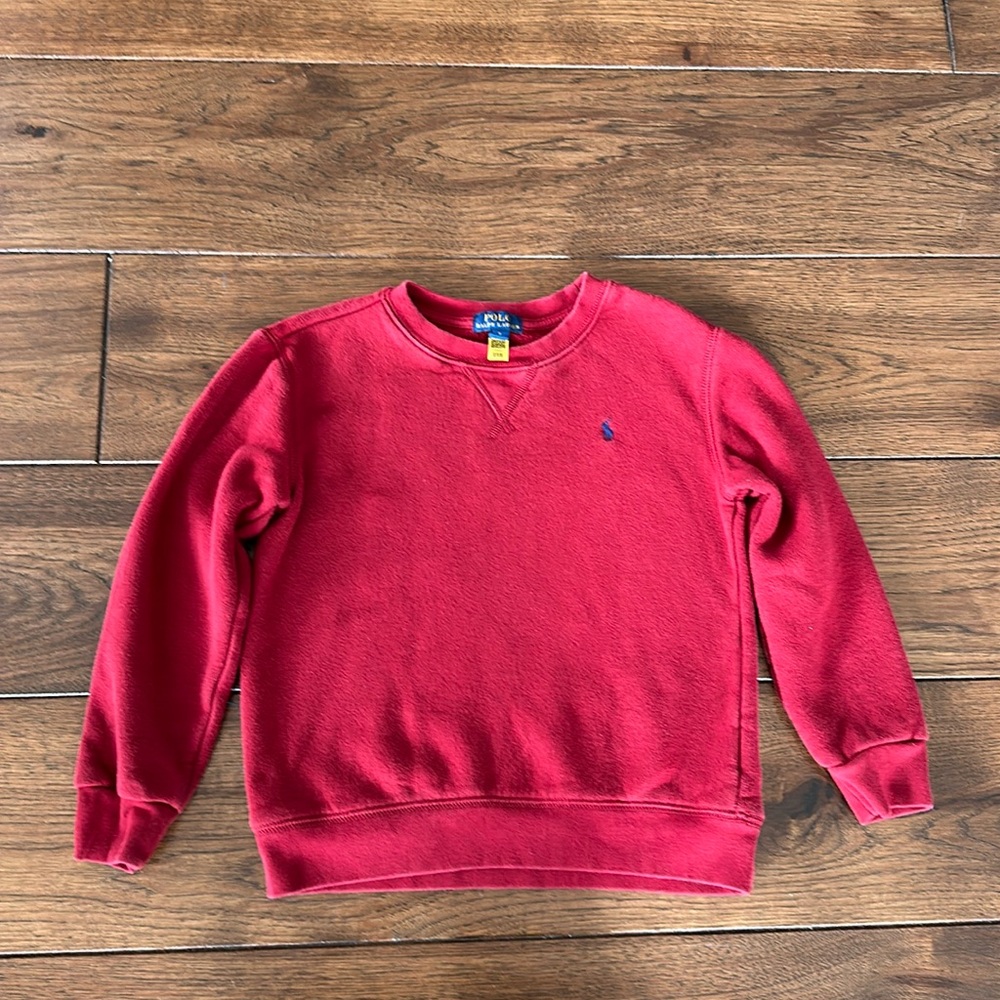 Polo Ralph Lauren Fleece Sweatshirt Size 7.